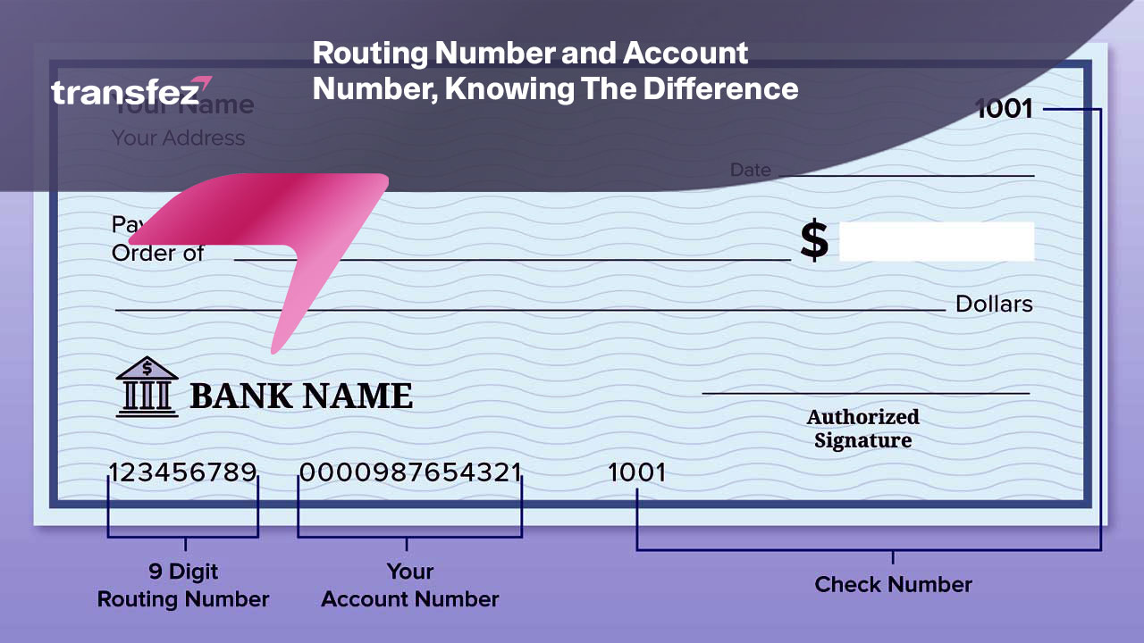 Routing Number and Account Number, Knowing The Difference