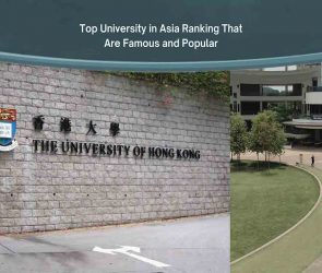 top university in asia ranking that are famous and popular