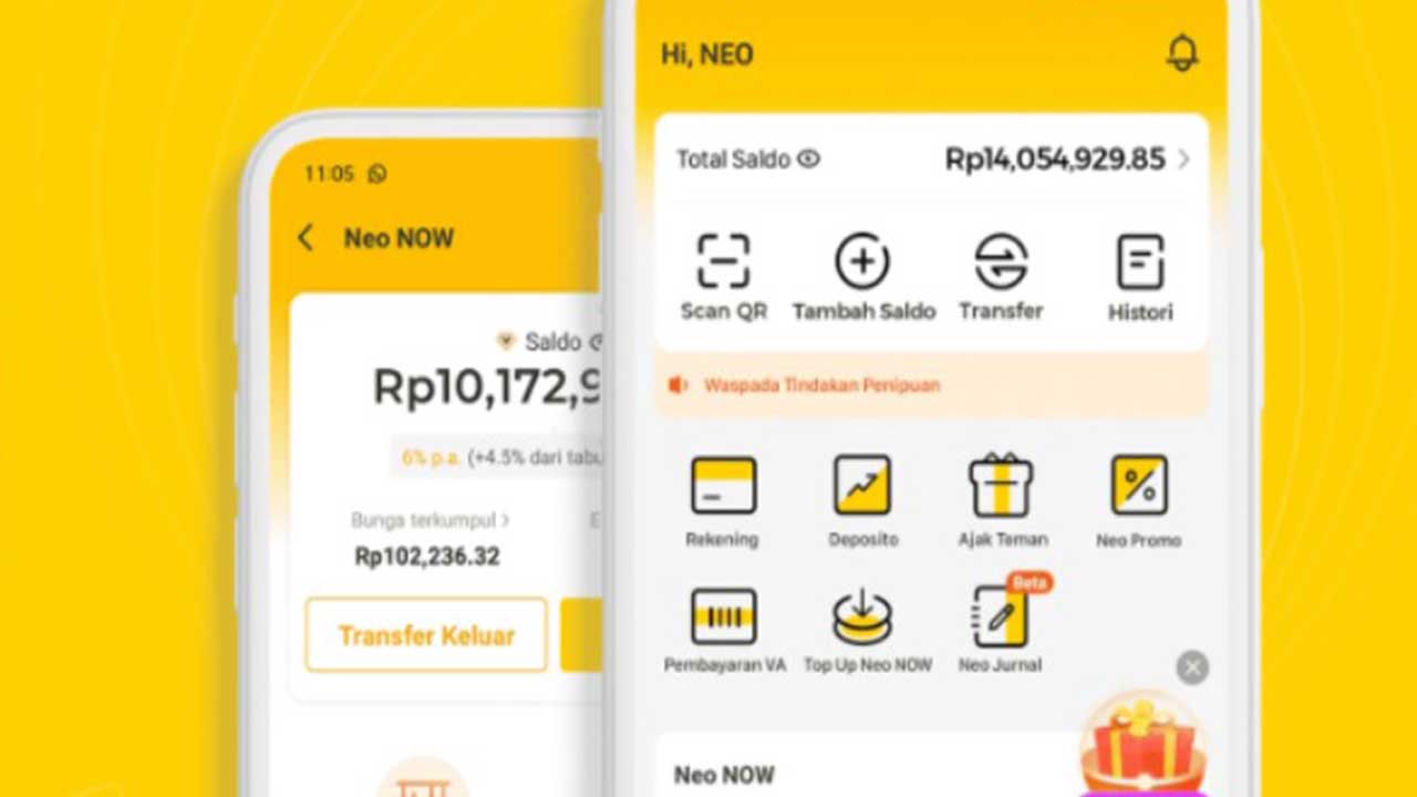 cara transfer bank neo ke dana