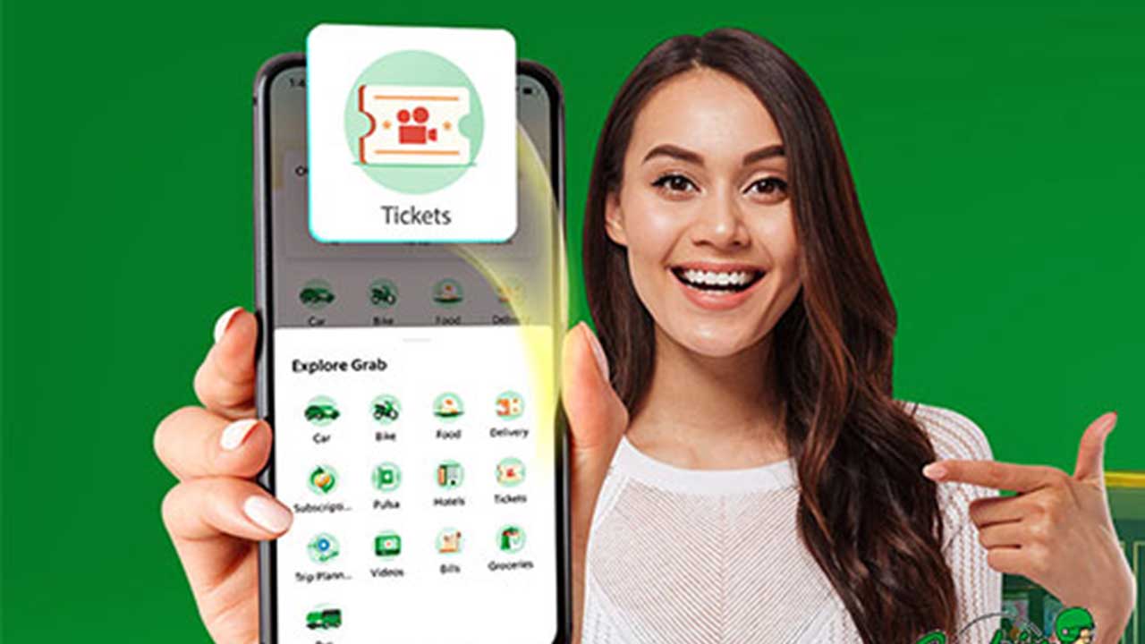 cara beli tiket bioskop di grab