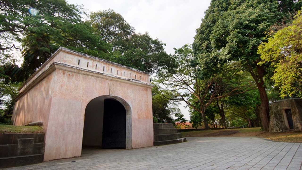 fort canning park singapura