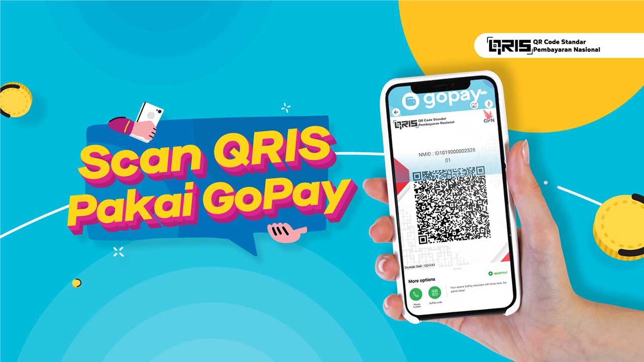 cara melihat qr code gopay sendiri