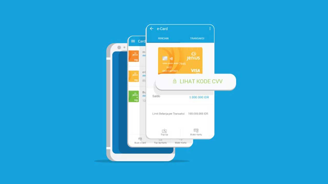 cara mengetahui kode cvv jenius btpn di kartu dan aplikasi
