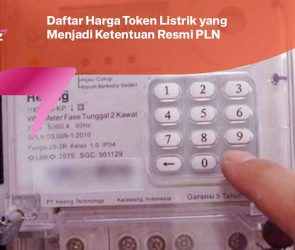 Daftar Harga Token Listrik yang Menjadi Ketentuan Resmi PLN