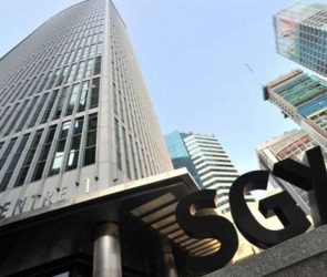 Singapore Index Stock at Stock Exchange Market