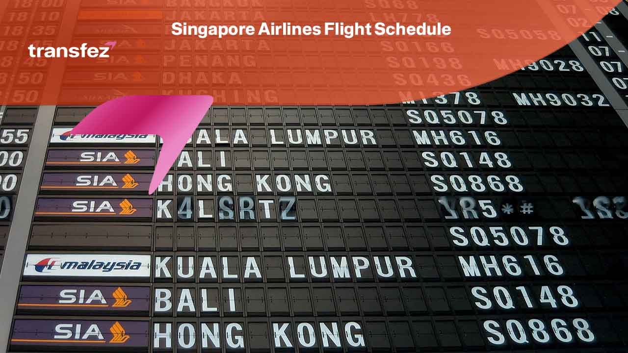 Singapore Airlines Flight Schedule Updated