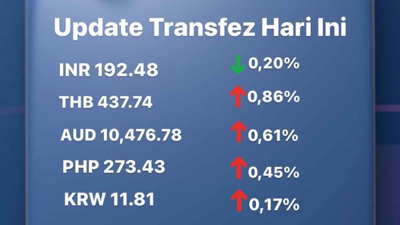 Today's Transfez Rate Update 14 November 2022