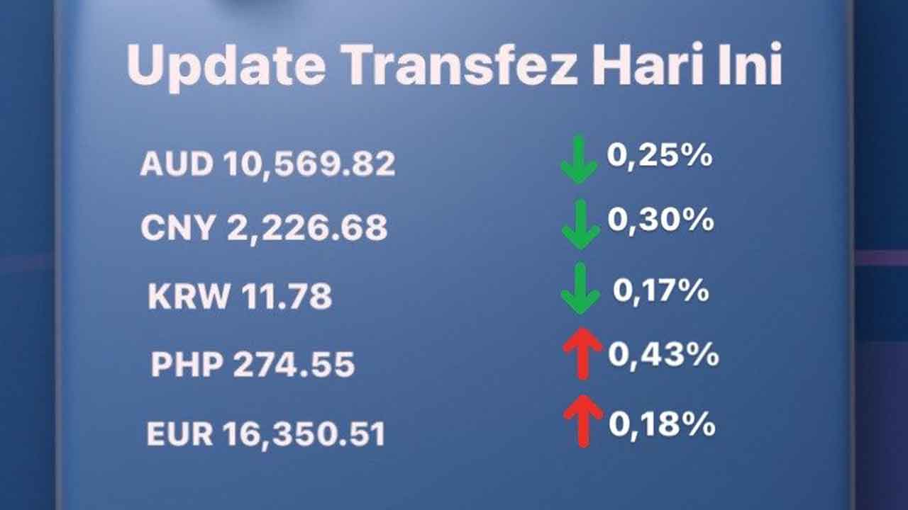 Today's Transfez Rate Update 18 November 2022