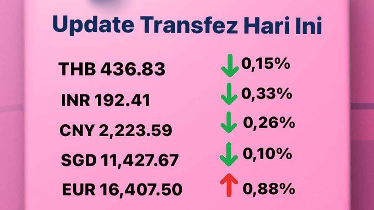 Today's Transfez Rate Update 24 November 2022