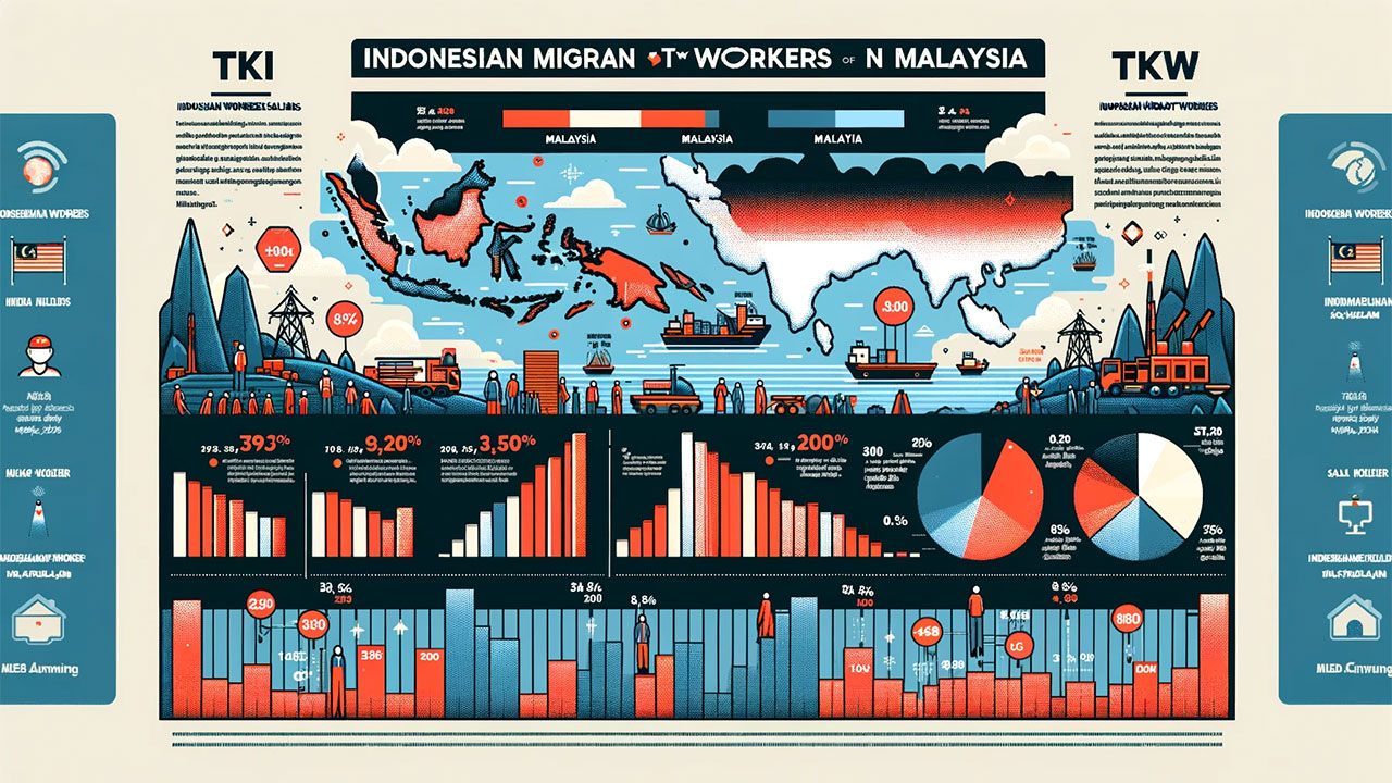 Gaji TKI dan TKW di Malaysia