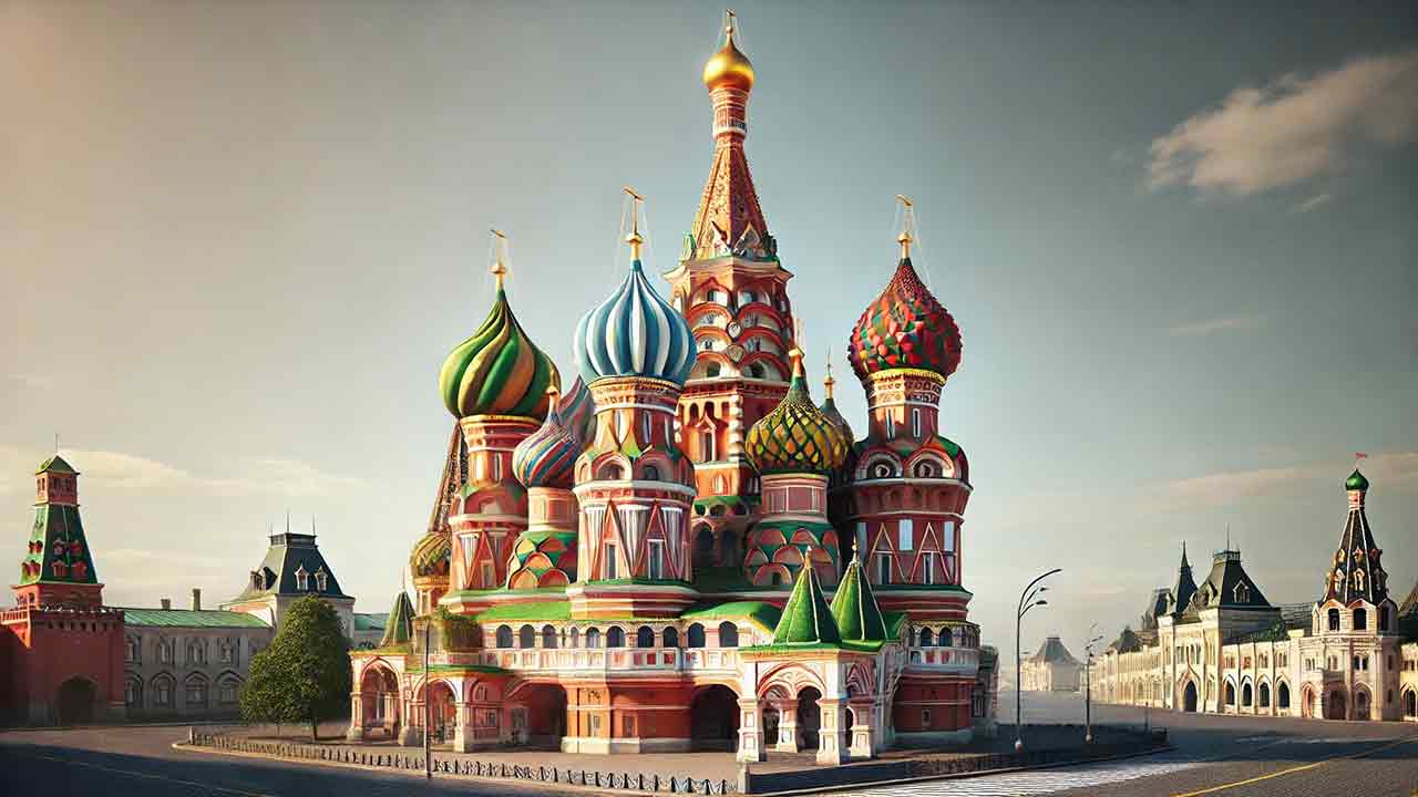 wisata religi di rusia st basils cathedral