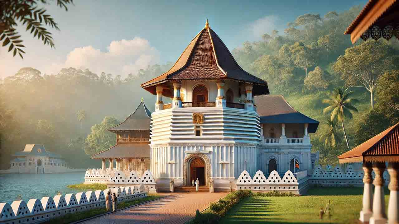 wisata religi di sri lanka sacred tooth relic in kandy